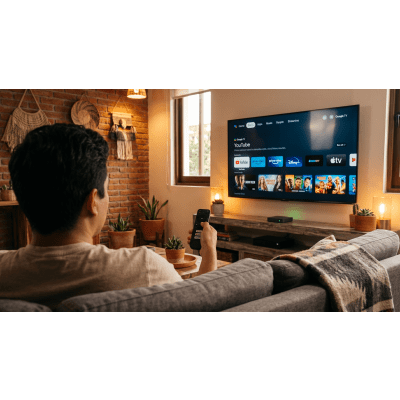 STB 4K Android con Google TV / Alto Rendimiento / Conexión Wi-Fi y por Cable / Control Remoto Bluetooth / Salida HDMI / APP Hik Connect Pre-instalada / Software de Gestion para ISPs/ Para modo desarrollador leer la nota en la descripcion - Imagen 9
