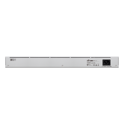 UniFi Switch USW-48-POE, Capa 2 de 48 puertos (32 puertos PoE 802.3af/at + 16 puertos Gigabit) + 4 puertos 1G SFP, 195W, pantalla informativa - Imagen 3
