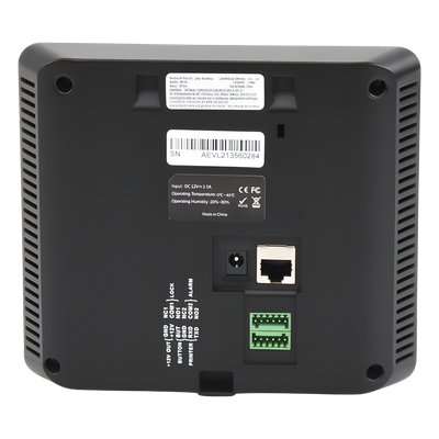 Terminal Biométrica Facial / Rostro Huella y Tarjeta / 1,500 Usuarios / Pantalla 2.8" / TCP/IP USB / ADMS / Control de 1 Puerta - Imagen 4