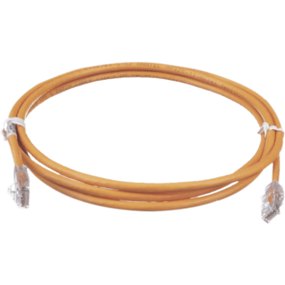 Cable de Parcheo TX6, UTP Cat6, 24 AWG, CM, Color Naranja, 1 Pies