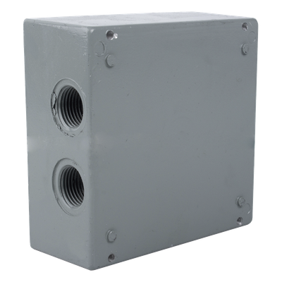 Caja Condulet Cuadrada de 3/4" (19.05 mm) con 4 bocas a prueba de intemperie. - Imagen 2
