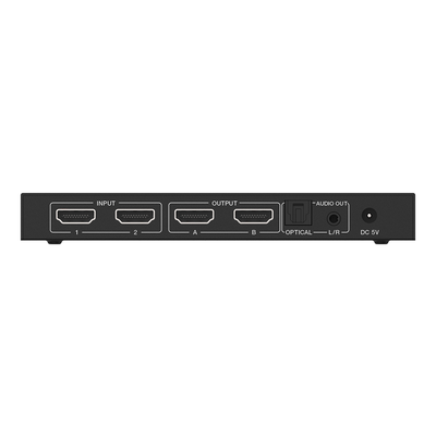 Matricial HDMI | 2x2 | 4K2K@60Hz | HDR | YCbCr 4:4:4 | EDID Auto | Extractor de Audio | Salida de audio análoga y digitalizados | HDCP 2.2 | 18 Gbps - Imagen 6