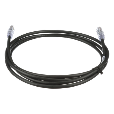 Cable de Parcheo UTP, Cat6A, 24 AWG, CM, Color Negro, 0.91 Metros (3 Pies) - Imagen 5