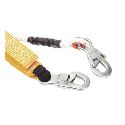 Amortiguador con Cable de Protección de Nylon y 2 Ganchos de Seguro Doble. - Imagen 3