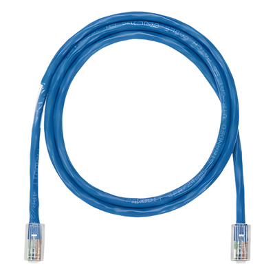 Cable de Parcheo UTP Categoría 5e, con Plug Modular en Cada Extremo - 3 Metros (9.84 Pies) - Azul