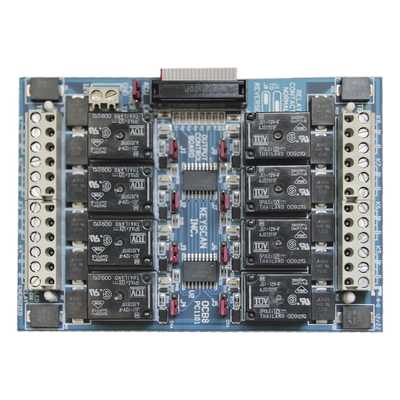 Tarjeta de relevador de 8 salidas KEYSCAN
