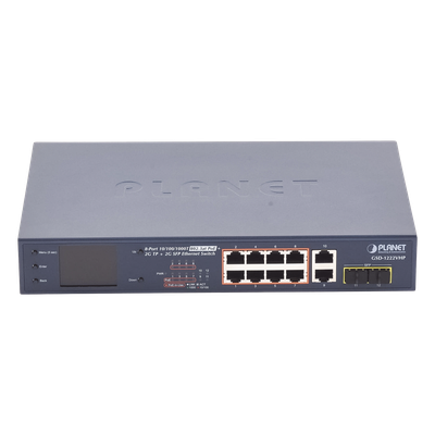 Switch No Administrable 8 Puertos Gigabit con Modo Extender a 250 m, 2 Puertos Uplink 10/100/1000 Mbps, 2 Puertos SFP - Imagen 4