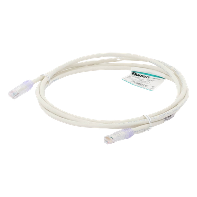 Cable de Parcheo UTP Categoría 6, con Plug Modular en Cada Extremo - 2 Metros (6.56 Pies) - Blanco Mate - Imagen 3