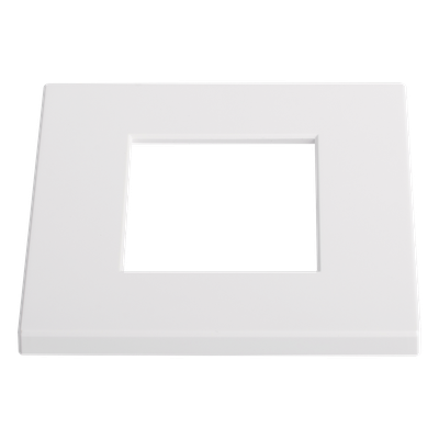 Marco Embellecedor Individual / 91 x 85 x 7 mm / Apertura 44 x 44 mm / Compatible con 10+ Módulos Helpnex / IP / PoE - Imagen 3