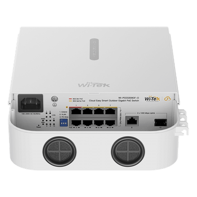 Switch PoE / Administración en la nube / Con 8 puertos 10/100/1000 Mbps PoE af/at/bt / 1 Puerto Ethernet Uplink 10/100/1000 MBPS/1 Puerto SFP Uplink 10/100/1000 MBPS / Presupuesto 110 W / PoE hasta 250 metros / Soporta protocolo ONVIF - Imagen 5