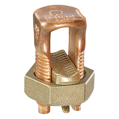 Conector Mecánico de Puesta a Tierra, de Cobre, Para Cables de Calibre 2 a 2/0 AWG