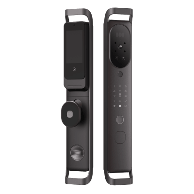 Cerradura Inteligente Multibiométrica / Reconocimiento Facial + Venas Palma + Huella Digital / Teclado Numérico + Tarjetas IC + NFC / Pantalla HD 4.5 Pulgadas / Batería Doble 4000mAh + 2500mAh / Conexión WiFi 2.4GHz / App Smart - Imagen 5