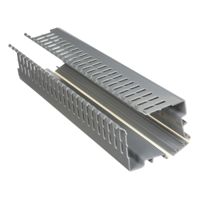 Canaleta para Cable en Esquina, 5.33" x 4.58", 6 Pies, Color Gris - Imagen 3