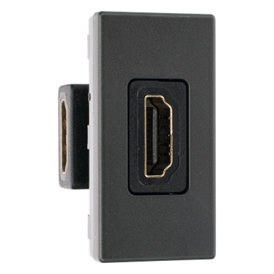 Módulo HDMI Hembra - Hembra Color Grafito / (K129B/14) - Imagen 4