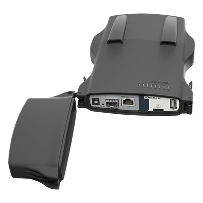 (NetMetal ac²) Punto de Acceso Conectorizado, Doble Banda Simultanea en 2.4 y 5 GHz, Hasta 1167 Mbps y 1000 mW de Potencia