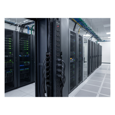 PDU Vertical para Rack con 18 Tomas NEMA 5-15R, 15A, 1.22 m (48 in) de Altura, Acero Color Negro - Imagen 6