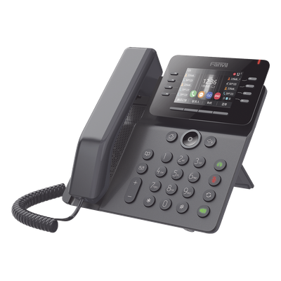 Teléfono IP Empresarial Esencial WiFi / Bluetooth, 12 líneas SIP, pantalla a color 3.5", PoE, puertos Gigabit, conferencia local de 6 vías. - Imagen 3