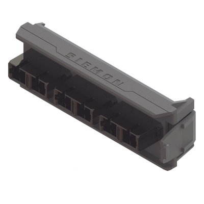 Placa Acopladora LightVerse, 3 Conectores Dúplex SC, Acepta hasta 6 Hilos de Fibra Monomodo o Multimodo (No Shuttered)