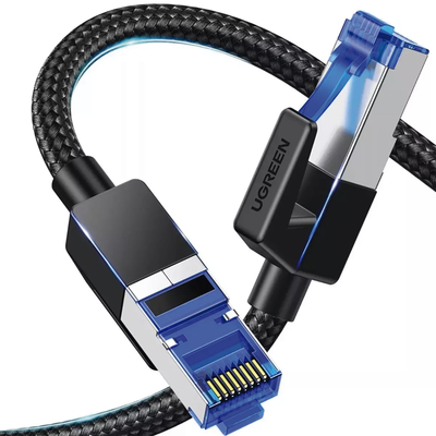 Cable Ethernet Cat8 Class F/FTP Redondo con Malla de Nylon 5 Metros (16.40 Pies) - Imagen 5