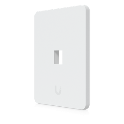 Placa de Pared Vertical Universal para Keystone de 1 Puerto con Cubierta Pintable, Acabado Personalizable, Paquete con 4 Piezas - Imagen 3