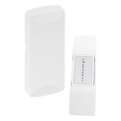 Botón de Pánico SF12EMG con Transmisor Inalámbrico, ideal para Alarma Vecinal