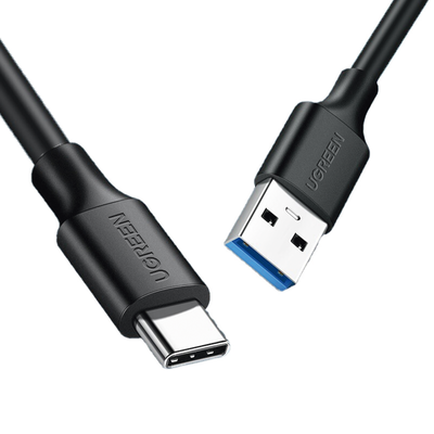 Cable USB-A a USB-C | 2 Metros | Carga y Sincronización de Datos | Carga Rápida 60W | Datos 5 Gbps | QC 3.0/2.0 | FPC | AFC | Protección Integrada | Duradero y Flexible| Caja ABS | Cubierta de TPE | Color Negro. - Imagen 3