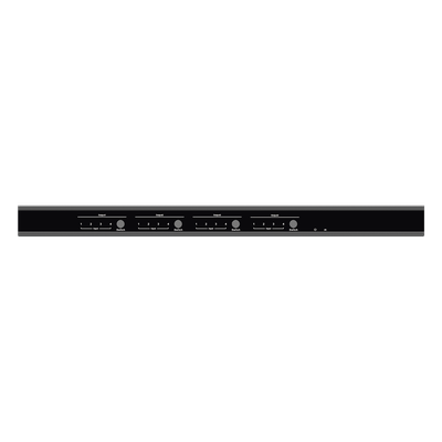 MATRICIAL Y EXTENSOR DE VIDEO HDMI 4 x 4 / 4 Entradas HDMI / 4 Salidas HDMI Loop / 4 Salidas RJ45 para Extender la señal 70 metros por salida /4K / Conmutación por RS232, Control Remoto o Ethernet. - Imagen 7