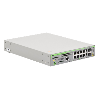 Switch PoE+ Administrable CentreCOM GS970M, Capa 3 de 8 Puertos 10/100/1000 Mbps + 2 SFP Gigabit, 124 W - Imagen 5