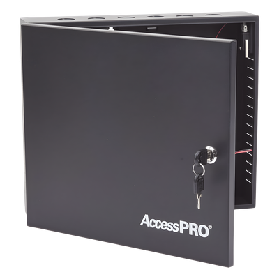 Controlador de Acceso / 4 Puertas / Biometría Integrada / 3,000 Huellas / Compatible con Sistemas de Elevadores (10 Pisos) / Incluye Gabinete y Fuente de Alimentación 12Vcc/5A - Imagen 3
