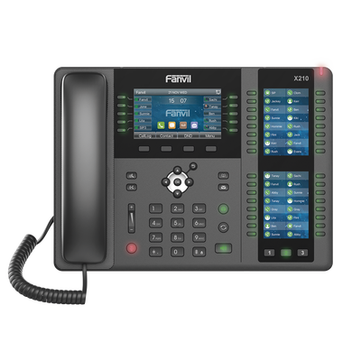 Teléfono IP ideal para recepción hasta 20 líneas SIP, PoE, 106 botones DSS, Bluetooth integrado para diademas, puertos Gigabit, soporta recepción video - Imagen 3