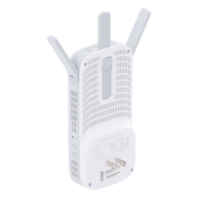 Repetidor / Extensor de Cobertura WiFi AC, 1750 Mbps, doble banda 2.4 GHz y 5 GHz, con 1 puerto 10/100/1000 Mbps, 3 antenas externas - Imagen 4