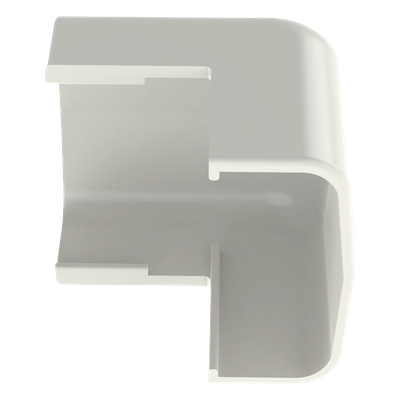 Esquinero exterior, para uso con canaleta LD5, material ABS, Color Blanco Mate - Imagen 5