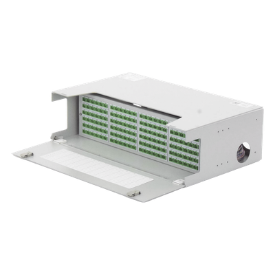 Distribuidor de Fibra Óptica para 144 Empalmes, con 144 Acopladores SC/APC y 144 Pigtails, 19, 5 UR - Imagen 4
