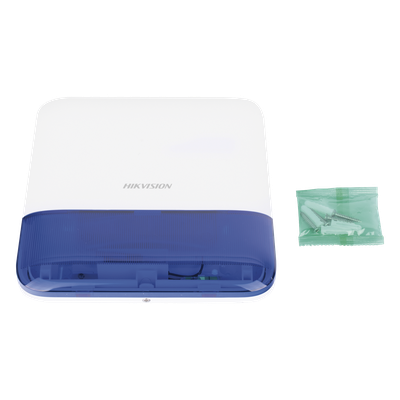 (AX PRO) Sirena Inalámbrica con Estrobo Azul para Exterior IP65 / 110 dB - Imagen 7