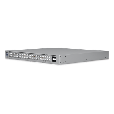 UniFi Switch Pro Max 48 POE, con funciones capa 3, 48 puertos (16 puertos 2.5 GbE (8 POE++ y 8 POE+) y 32 puertos 1 GbE (24 POE+ y 8 POE++)), 2 puertos SFP+ 10G, POE++ 720W, pantalla informativa - Imagen 3