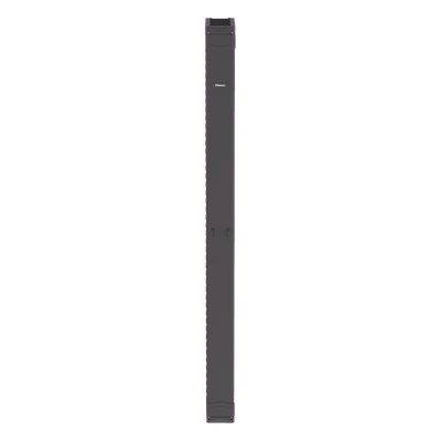 Organizador Vertical PatchRunner™, Sencillo (Solo Frontal), Para Rack Abierto de 45 Unidades, 6 in de Ancho, Color Negro - Imagen 3