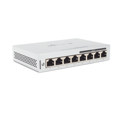 Switch UniFi Administrable capa 2 de 8 puertos Gigabit (4 Puertos Gigabit PoE 802.3af y 4 puertos Gigabit ethernet) 60W - Imagen 6