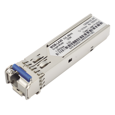 Transceptor mini-Gbic SFP 1G LC TX:1310nm RX:1550 para fibra Mono Modo 40 Km WDM, Requiere MGB-LB40 - Imagen 3