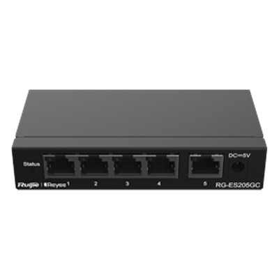 Switch Administrable con 5 puertos Gigabit, gestión gratuita desde la nube - Imagen 3