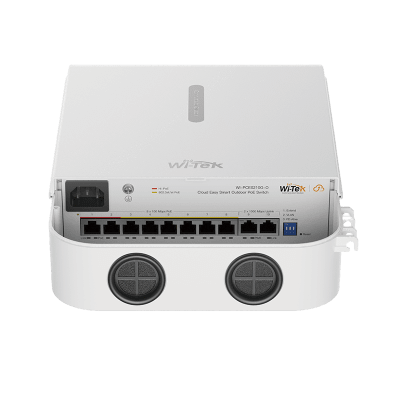 Switch PoE / Administración en la nube / Con 8 puertos 10/100 Mbps PoE af/at / 2 Puertos Ethernet 10/100 MBPS / Presupuesto 100 W / PoE hasta 250 metros / Soporta protocolo ONVIF - Imagen 5