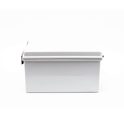 Gabinete de Plástico ABS, Uso en Intemperie ip66 (300 x 300 x 180 mm) Cierre por Broche Inoxidable y Permite Cerrado con Candado y Llave (Perno 5mm) No Incluido - Imagen 6