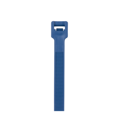 Cincho Pan-Ty® 203mm largo x 3.4mm ancho, Intermedio de Polipropileno y Metal Detectable, Color Azul Oscuro. 100 Piezas - Imagen 3