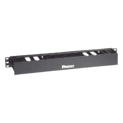 Organizador de Cables Horizontal PatchLink, Sencillo (Solo Frontal), Para Rack de 19in, 1UR - Imagen 4