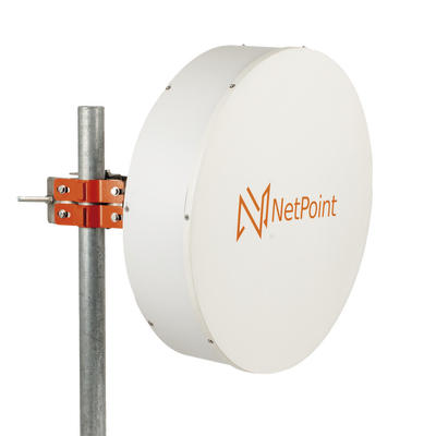 Antena Direccional / 2 ft / 5.9-7 GHz / Ganancia 32 dBi / SLANT de 45 ° y 90° / Incluye Jumpers con conector N-Macho a RPSMA / montaje y radomo incluido. - Imagen 9