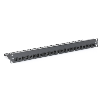 Patch Panel Z-Max, Blindado, de 24 Puertos, Modular (Vacío), Plano, 1UR - Imagen 4