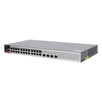 Switch PoE+ Empresarial 370 Watts, Administrable L2+, 24 Puertos Gigabit y 4 Puertos Uplink SFP 2.5G - Imagen 4