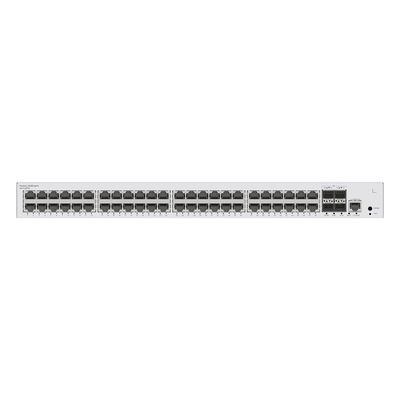 Switch de Distribución/Core Gigabit Administrable PoE Capa 3 / 48 puertos 10/100/1000 Mbps (PoE) / 4 Puertos 1GE SFP Uplink / ERPS / Rutas Estáticas / iStack / PoE Perpetuo / 380W / Administración Nube Gratis - Imagen 3