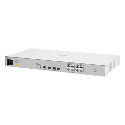 OLT Mini FTTh eKit 2 Puertos GPON (Incluye módulos C+) + 1 Puerto Uplink XGS-PON + 4 Puertos WAN/LAN Gigabit + 4 Puertos LAN Gigabit / All-In-One (Router, Switch, OLT, Controladora) / Libre de licenciamiento - Imagen 4