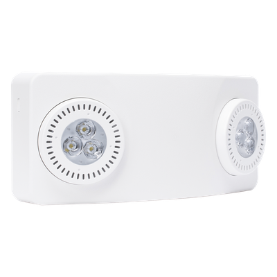 Luz de Emergencia Dual LED / 520 lúmenes / Uso Rudo / Cubierta ABS UL 5VA / Batería 9.6V 3Ah / 90 min Autonomía / Montaje Pared o Techo - Imagen 4