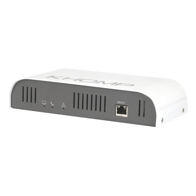 Gateway UMG 104 con 1 puerto E1/T1(RJ45), 30 Canales E1, SBC hasta 28 canales (con licencia), 3 puertos de red 100/1000 Mbps
